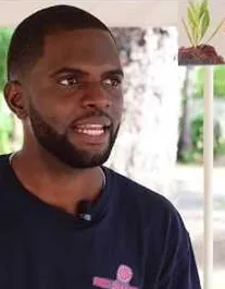 Joshua Forte is the founder and director of Red Diamond Compost Inc. in Barbados. The company transforms organic waste and invasive species into effective, environmentally friendly soil and crop inputs